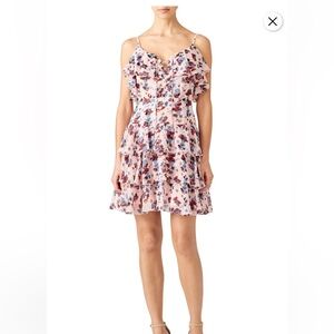 Rebecca Minkoff Marla ruffle tiered dress LARGE